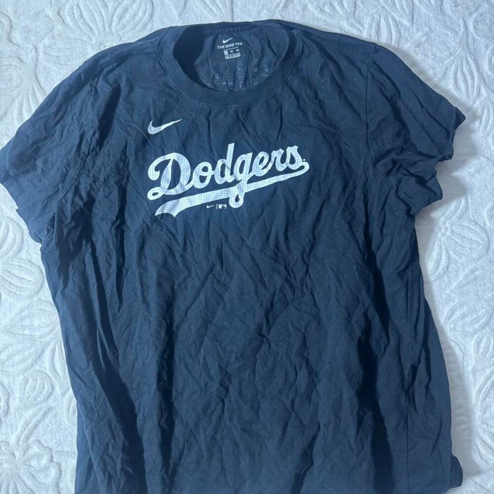 Nike navy dodgers ohtani tee